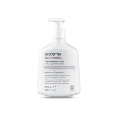 SESPANTHENOL CREMA ESPUMOSA sin jabon 300ml.