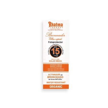 RHATMA BRONCEADOR ULTRA RAPIDO SPF 15 100ml.
