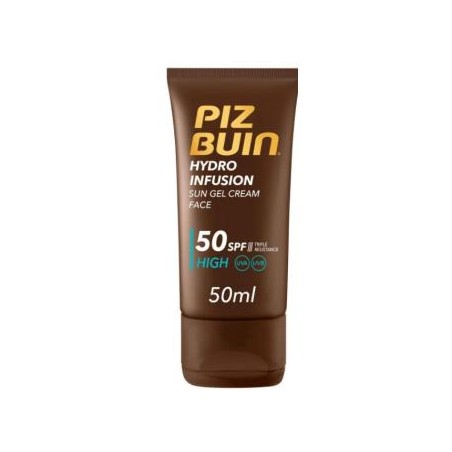 PIZ BUIN HYDRO INFUSION crema-gel facial SPF50 50ml.