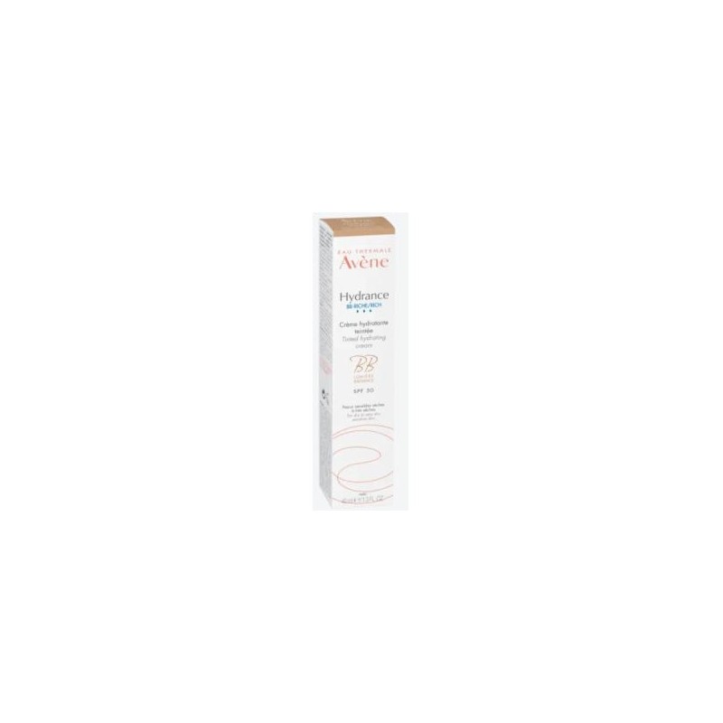 AVENE HYDRANCE BB-RICA crema iluminadora SPF 30 40ml.