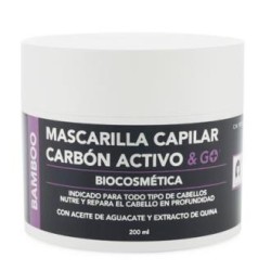 MASCARILLA CAPILAR DETOX carbon activo 200ml.**