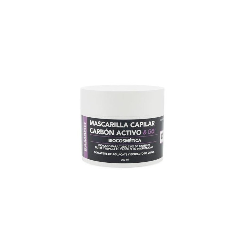 MASCARILLA CAPILAR DETOX carbon activo 200ml.**