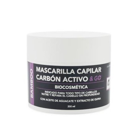 MASCARILLA CAPILAR DETOX carbon activo 200ml.**