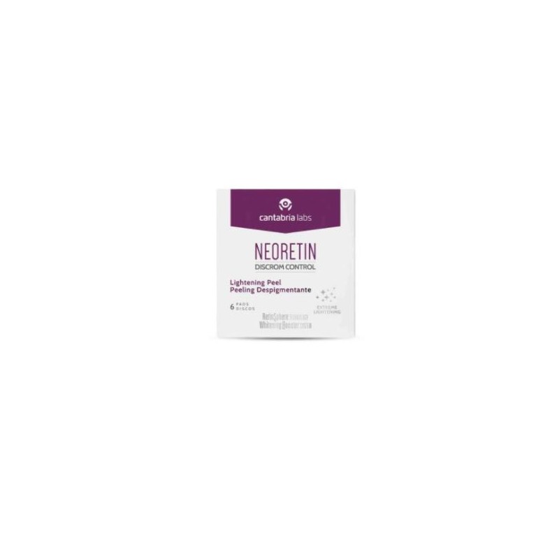 NEORETIN DISCROM CONTROL PEELING despigment 6sbrs NEORETIN DISCROM CONTROL PEELING despigment 6sbrs