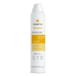 SESDERMA REPASKIN fotoprotector SPF50+ transparente 200ml.