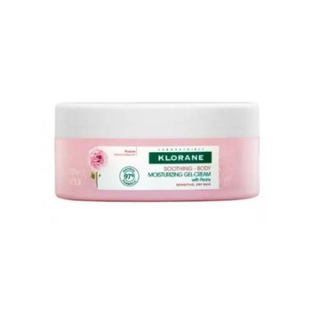 KLORANE GEL-CREMA HIDRATANTE a la peonia 200ml.