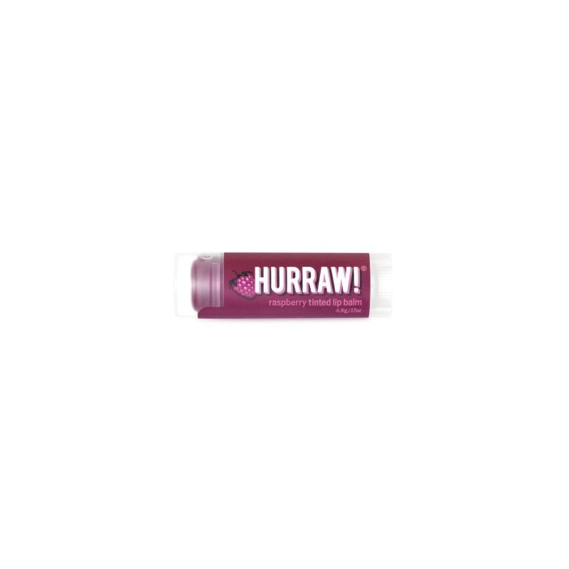 HURRAW HURRAW balsamo labial tintado frambuesa HURRAW HURRAW balsamo labial tintado frambuesa