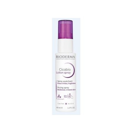BIODERMA CICABIO LOCION SPRAY repara efecto secante 40ml.