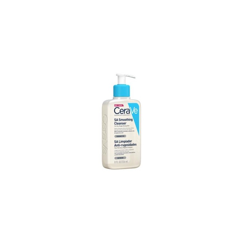 CERAVE CERAVE SA GEL LIMPIADOR anti-rugosidades 236ml. CERAVE CERAVE SA GEL LIMPIADOR anti-rugosidades 236ml.