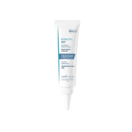DUCRAY KERACNYL crema matificante anti-brillos 30ml.