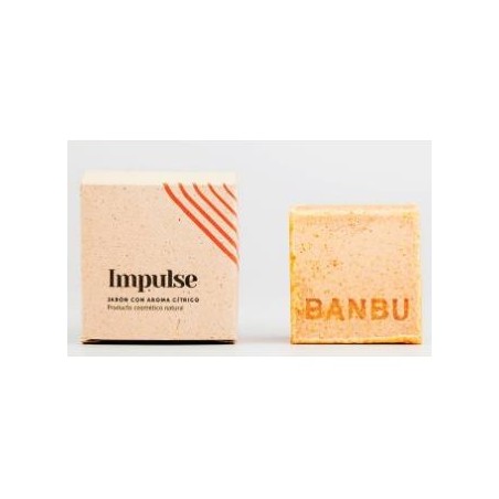 BANBU IMPULSE jabon corporal solido citrico 100gr. ECO