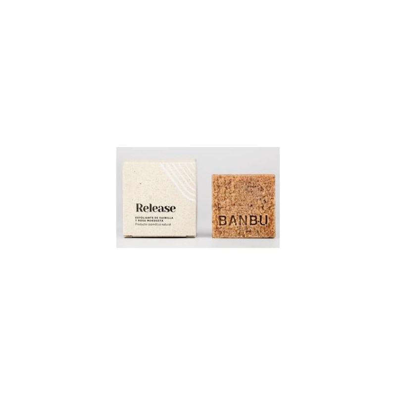 BANBU RELEASE jabon corporal solido exfoliante 100gr ECO
