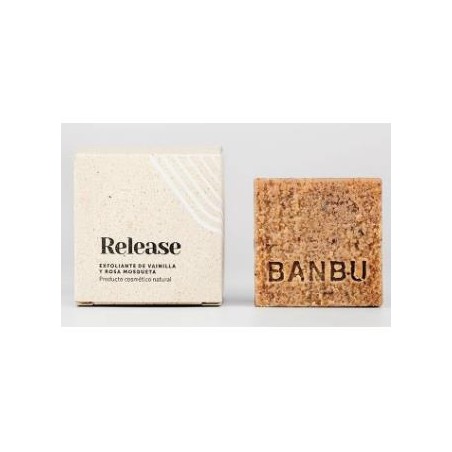 BANBU RELEASE jabon corporal solido exfoliante 100gr ECO