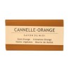 SAVON DU MIDI JABON EN PASTILLA de canela y naranja 100gr. BIO