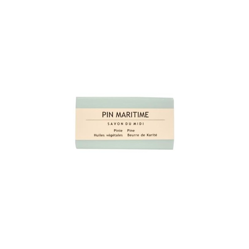 SAVON DU MIDI JABON EN PASTILLA de pino maritimo 100gr. BIO SAVON DU MIDI JABON EN PASTILLA de pino maritimo 100gr. BIO