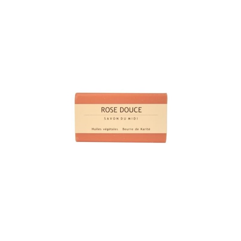 SAVON DU MIDI JABON EN PASTILLA de rosa dul 100gr. BIO SAVON DU MIDI JABON EN PASTILLA de rosa dul 100gr. BIO