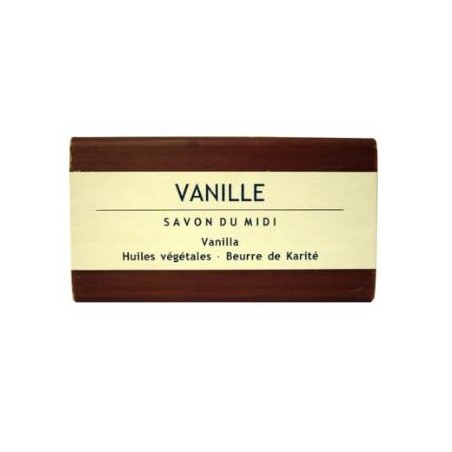 SAVON DU MIDI JABON EN PASTILLA de vainilla 100gr. BIO