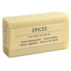 SAVON DU MIDI JABON EN PASTILLA de hierbas aromaticas finas 100g