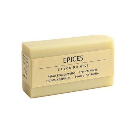 SAVON DU MIDI JABON EN PASTILLA de hierbas aromaticas finas 100g