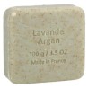SAVON DU MIDI JABON EXFOLIANTE argan-lavanda pastilla 100gr. BIO