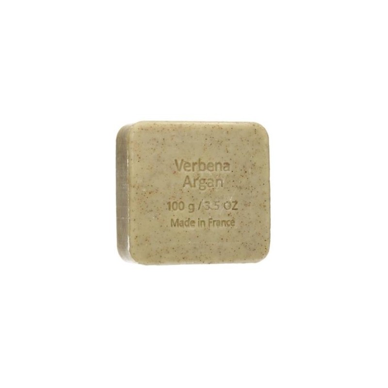 SAVON DU MIDI JABON EXFOLIANTE argan-verbena pastilla 100gr. BIO