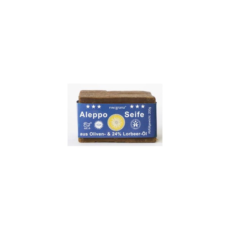 SAVON DU MIDI JABON EN PASTILLA alepo 24%+laurel 200gr. BIO