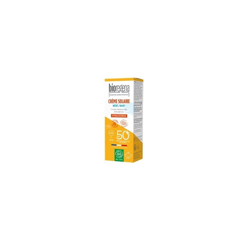 BIOREGENA CREMA SOLAR especial bebe SPF50+ 40ml hipoaler BIO BIOREGENA CREMA SOLAR especial bebe SPF50+ 40ml hipoaler BIO