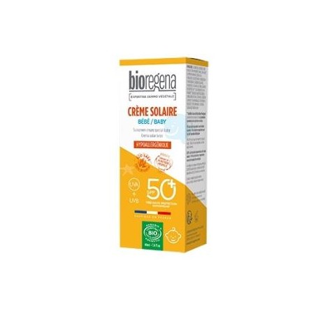 BIOREGENA CREMA SOLAR especial bebe SPF50+ 40ml hipoaler BIO