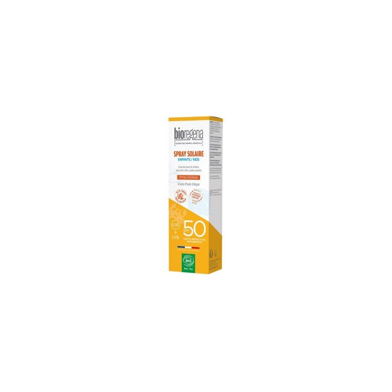 BIOREGENA SPRAY SOLAR niños SPF50 crema 90ml hipoalerg . BIO