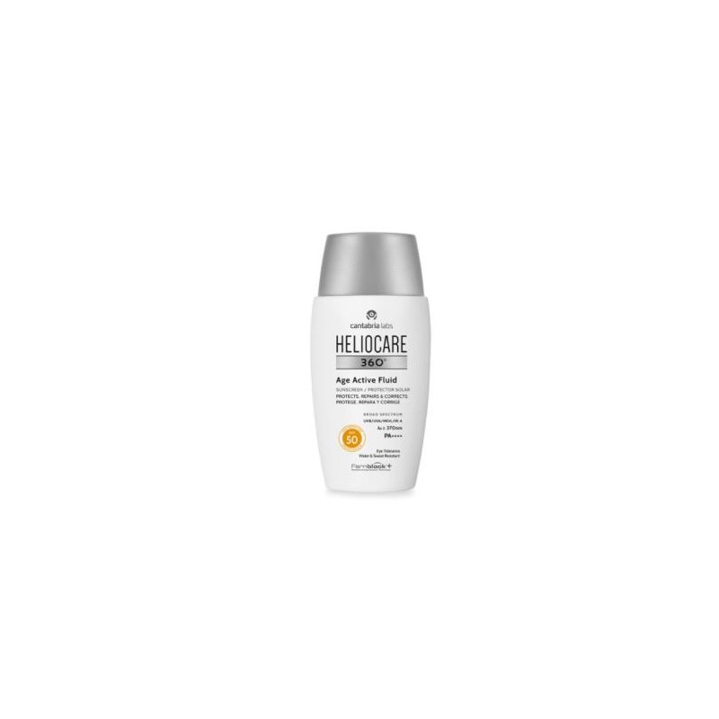 HELIOCARE HELIOCARE 360º SPF50 AGE ACTIVE FLUID 50ml. HELIOCARE HELIOCARE 360º SPF50 AGE ACTIVE FLUID 50ml.