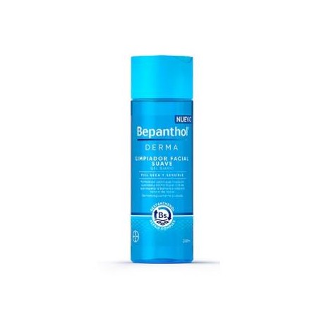 BAYER BEPANTHOL DERMA gel limpiador facial suave 200ml.