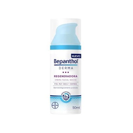 BAYER BEPANTHOL DERMA crema de noche regeneradora 50ml.