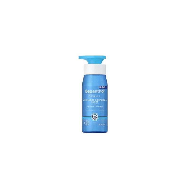 BAYER BEPANTHOL DERMA gel limpiador corp. diario 400ml BAYER BEPANTHOL DERMA gel limpiador corp. diario 400ml
