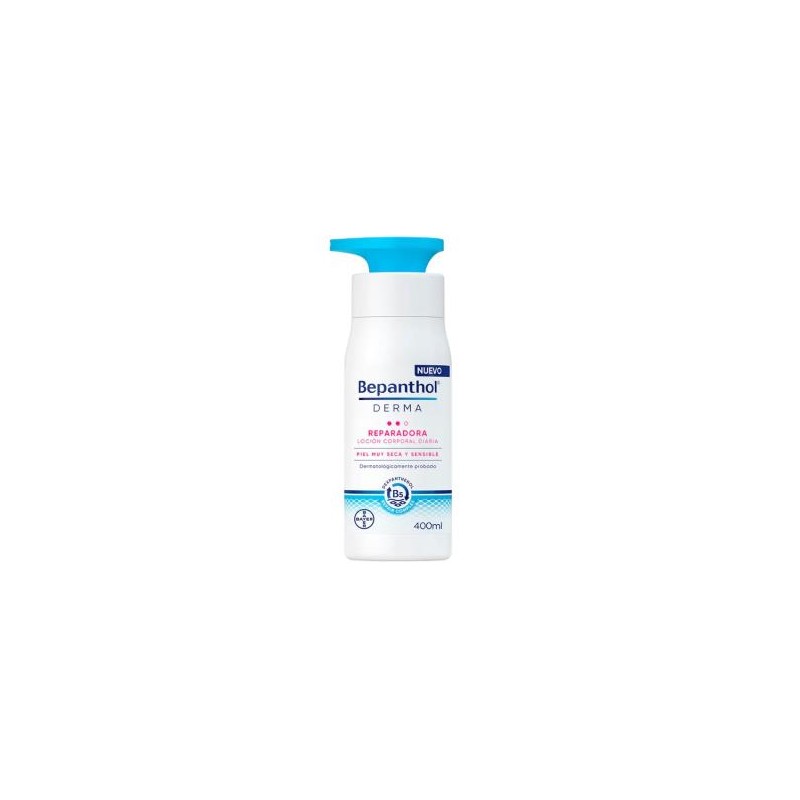 BAYER BEPANTHOL DERMA reparadora locion corporal 400ml. BAYER BEPANTHOL DERMA reparadora locion corporal 400ml.
