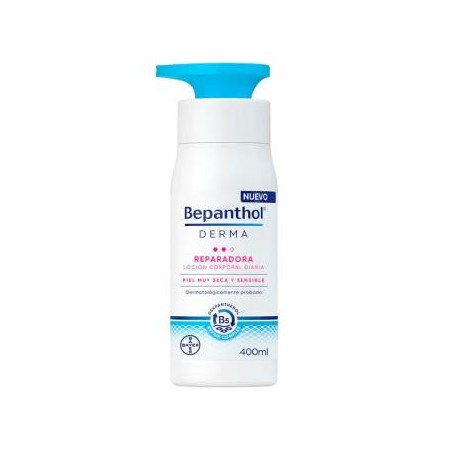 BAYER BEPANTHOL DERMA reparadora locion corporal 400ml.