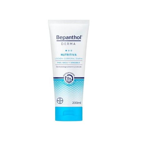BAYER BEPANTHOL DERMA locion corporal nutritiva 200ml.