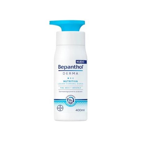 BAYER BEPANTHOL DERMA locion corporal nutritiva 400ml.