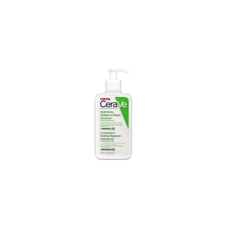 CERAVE CERAVE CREMA-ESPUMA HIDRATANTE 236ml. CERAVE CERAVE CREMA-ESPUMA HIDRATANTE 236ml.