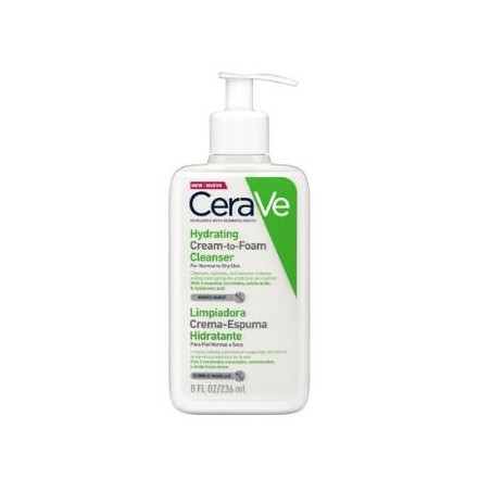 CERAVE CERAVE CREMA-ESPUMA HIDRATANTE 236ml.