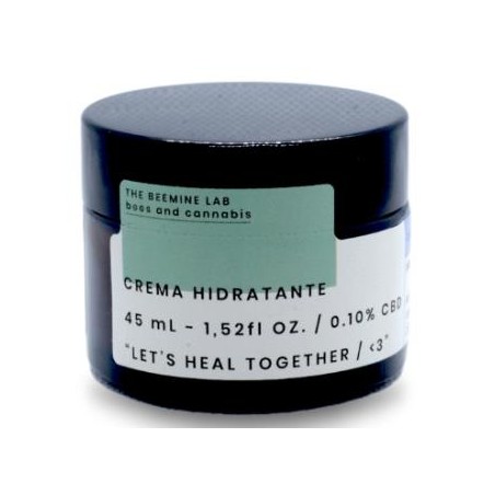 THE BEEMINE LAB CREMA FACIAL HIDRATANTE CBD Y MIEL 45ml.