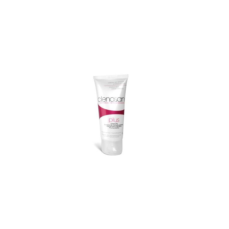 CLENOSAN crema de manos enriquecida plus 50ml. CLENOSAN crema de manos enriquecida plus 50ml.
