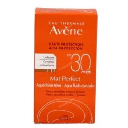 AVENE MAT PERFECT aqua fluido con color SPF 30 50ml.