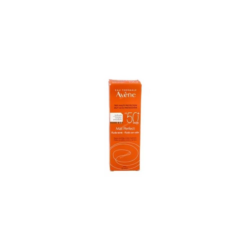 FLUIDO ULTRA MATIFICANTE con color SPF 50 50ml.