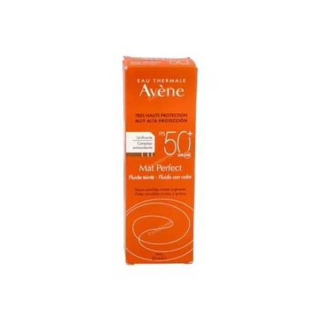 FLUIDO ULTRA MATIFICANTE con color SPF 50 50ml.