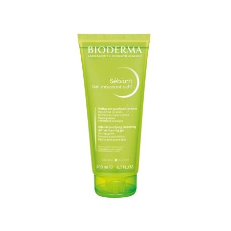 BIODERMA SEBIUM GEL MOUSSANT ACTIF limpieza especif  200m