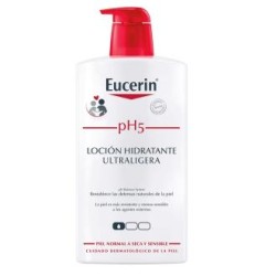 EUCERIN LOCION PH5 ultraligera 1l.