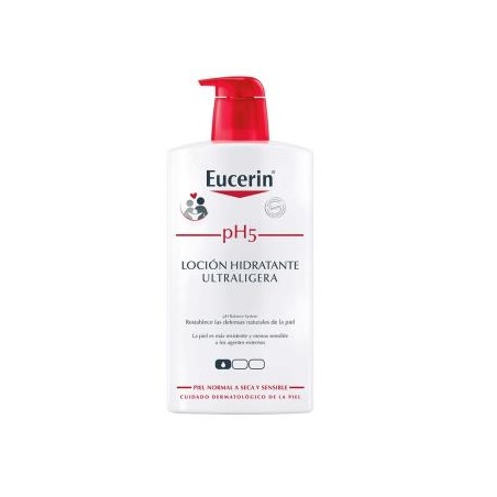 EUCERIN LOCION PH5 ultraligera 1l.