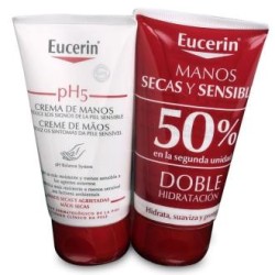 EUCERIN PACK PH5 crema de manos 50% 2ª ud.