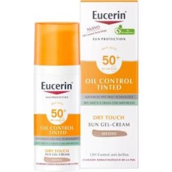 EUCERIN GEL-CREMA DRY TOUCH COLOR  SPF 50  50ML