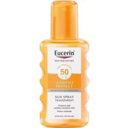 EUCERIN SPRAY TRANSPARENTE DRY TOUCH FPS50+ 200ml.